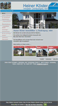 Mobile Screenshot of heiner-koester.de